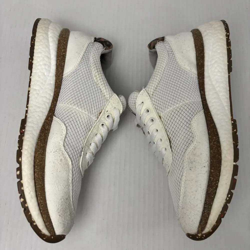 OTBT Flash Platform Sneaker Women's Size 8.5 Style 10137 white and leopard - Picture 5 of 12